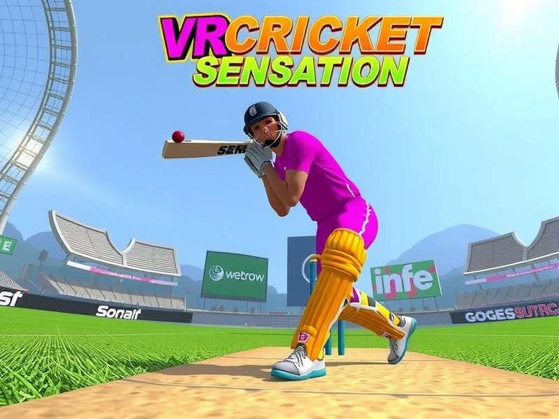 VR Cricket Sensation India Gameplay
