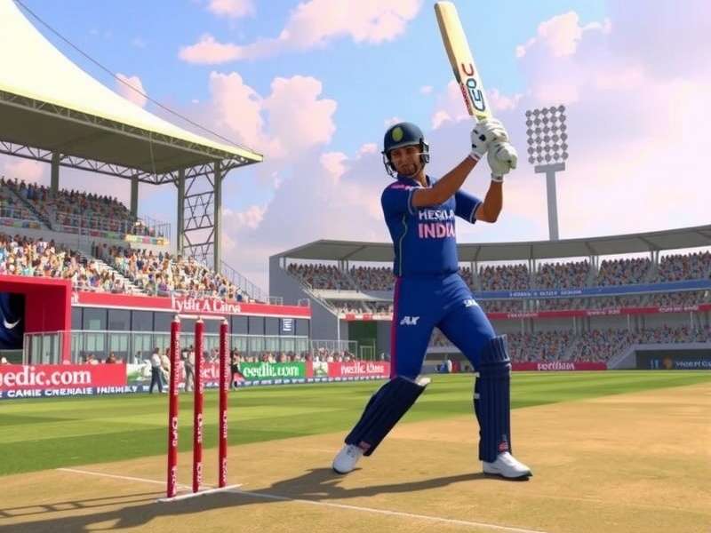 Hindi Language Settings in VR Cricket Sensation India